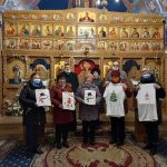 Filantropie în cadrul proiectului „Hristos-lauda bătrâneților mele” derulat la Parohia „Sfinții Trei Ierarhi” din Bacău